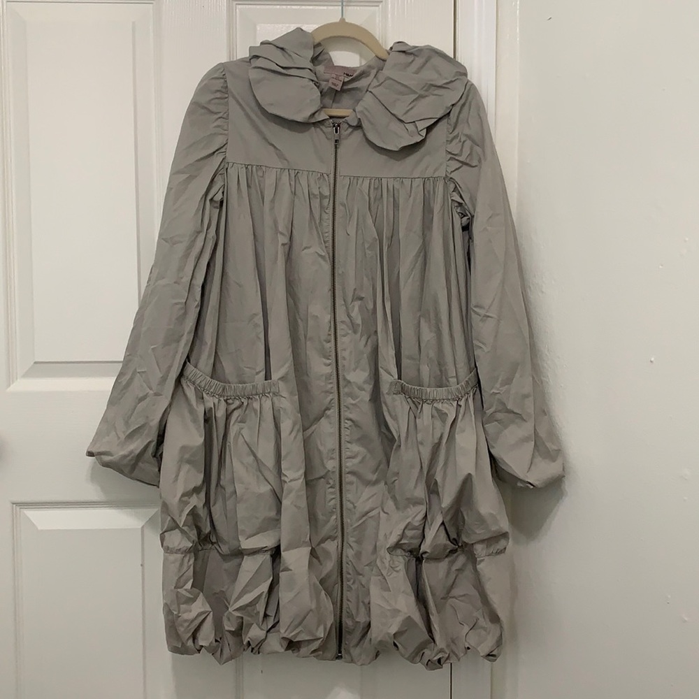 Bubble Taupe Oversize Jacket